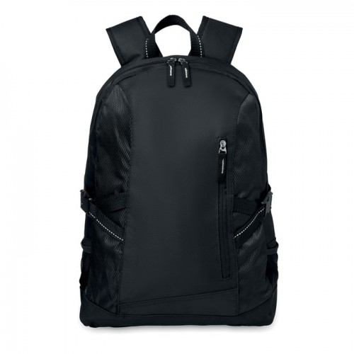 Polyester laptop backpack in 