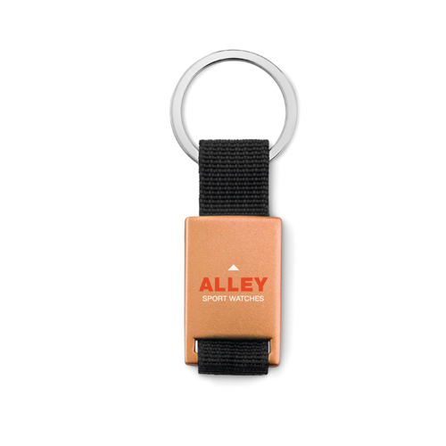 Metal Rectangular Key Ring