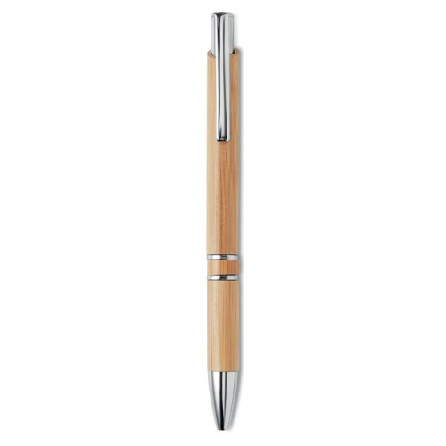 Bamboo automatic ball pen