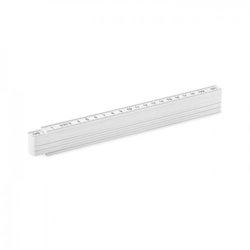 Folding ruler 2m in White