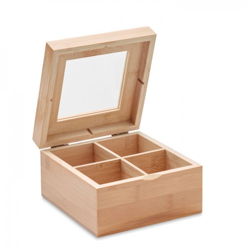 CAMPO TEA - Bamboo tea box in 