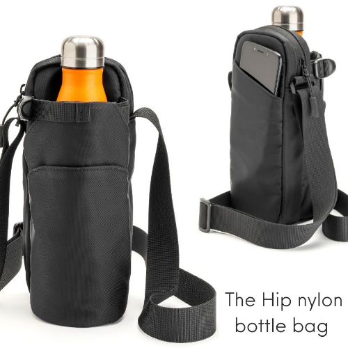 Hip Nylon Bottle Bag