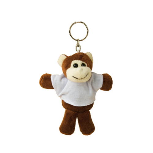 Plush Keychain Monkey