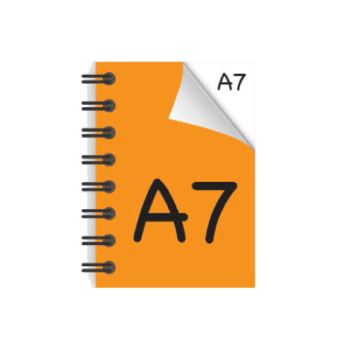 A7 Desk-Mate® with Wire Bound Cover