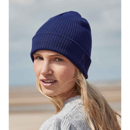 Beechfield Organic Cotton Fine Knit Beanie