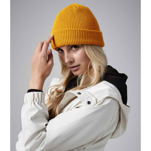 Beechfield Organic Cotton Waffle Beanie