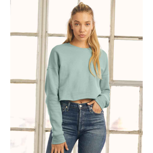 Bella Ladies Cropped Sweatshirt