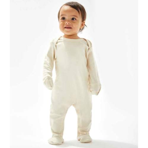 Babybugz Baby Sleepsuit With Scratch Mitts