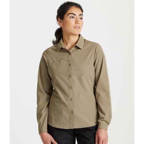 Craghoppers Expert Ladies Kiwi Long Sleeve Shirt