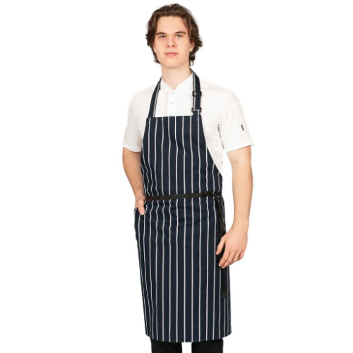 Dennys Poly/cotton Apron With Side Pocket