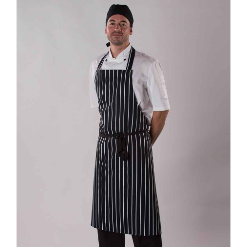 Dennys Stripe Bib Apron