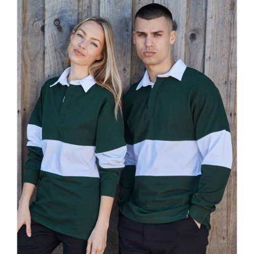 Front Row Panelled Rugby Shirt