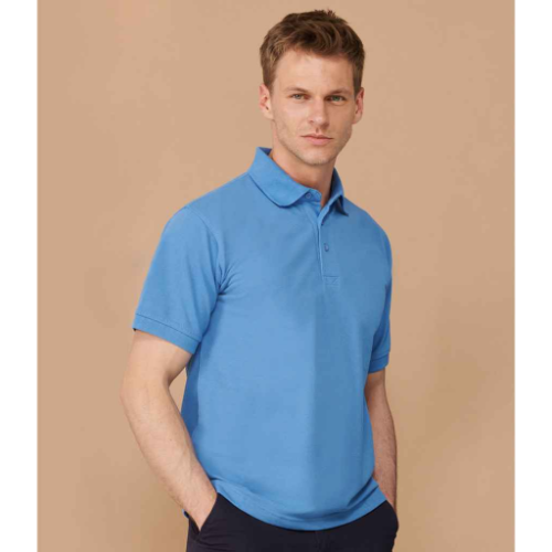 Henbury Heavy Poly/Cotton Piqué Polo Shirt