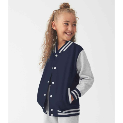 AWDis Kids Varsity Jacket