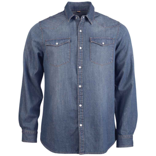 Kariban Long Sleeve Denim Shirt