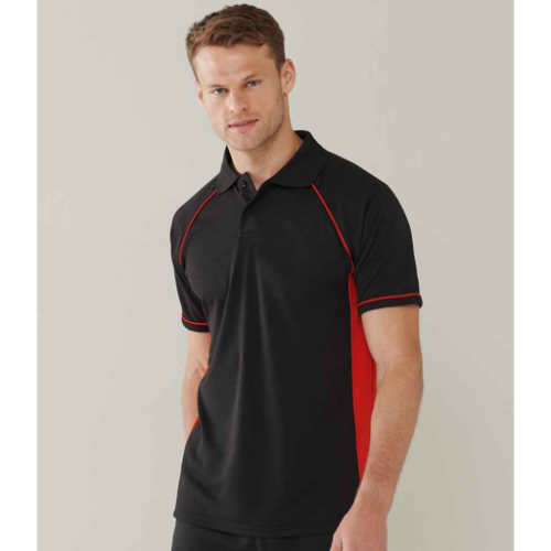 Finden & Hales Performance Panel Polo Shirt