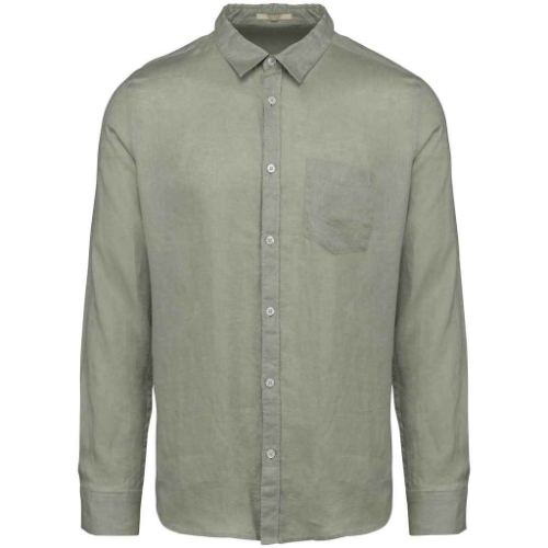 Native Spirit Long Sleeve Linen Shirt