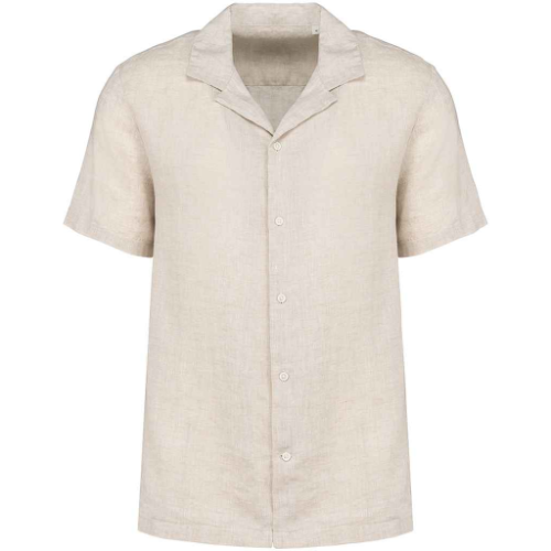 Native Spirit Short Sleeve Linen Shirt