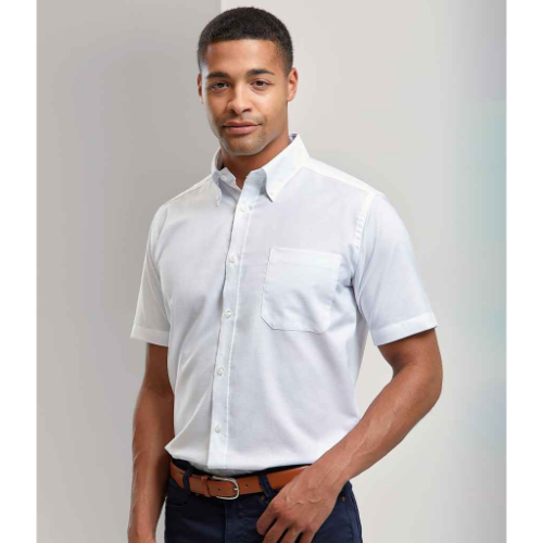 Premier Signature Short Sleeve Oxford Shirt