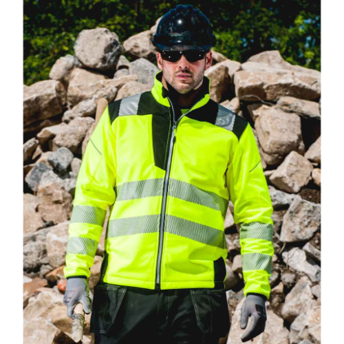 Portwest PW3 Hi-Vis Soft Shell Jacket