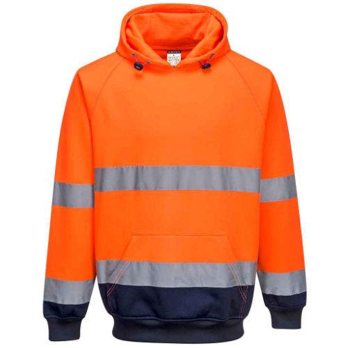 Portwest Hi-Vis Two Tone Hooded Sweatshirt