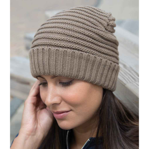 Result Braided Fleece Lined Hat