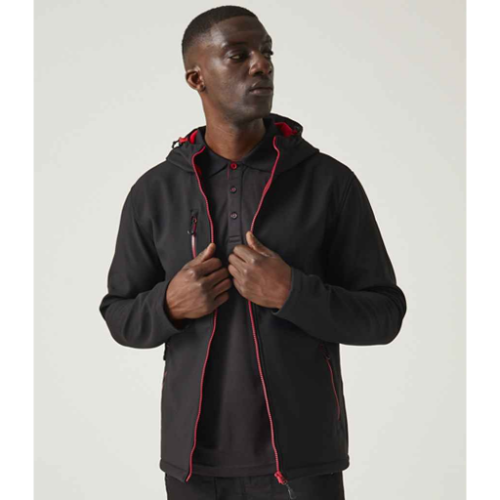 Regatta Navigate Two Layer Hooded Soft Shell Jacket