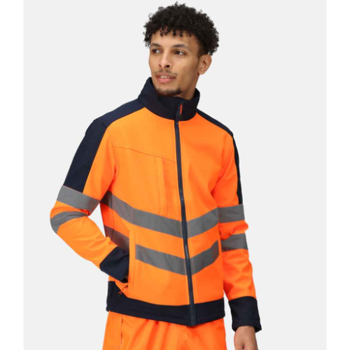 Regatta High Visibility Pro Contrast Soft Shell Jacket