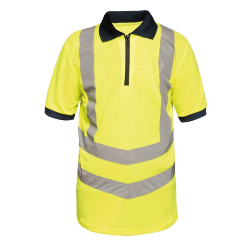 Regatta High Visibility Pro Contrast Piqué Polo Shirt