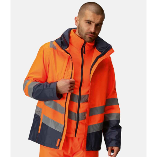 Regatta High Visibility Pro 3-in-1 Jacket