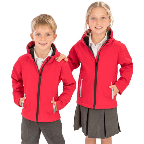 Result Core Kids TX Performance Hooded Soft Shell Jacket