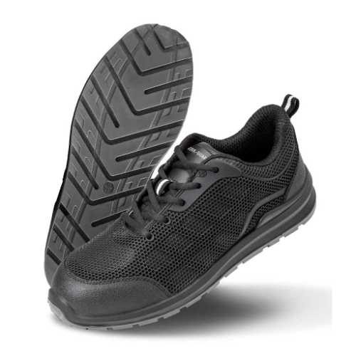 Result Work-Guard All Black SRA SB Safety Trainers