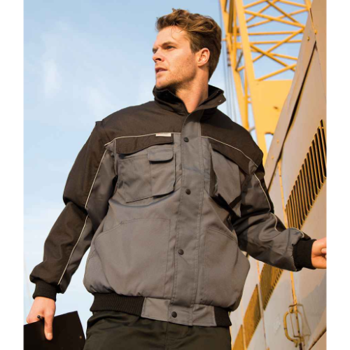 Result Work-Guard Zip Sleeve Heavy Duty Jacket