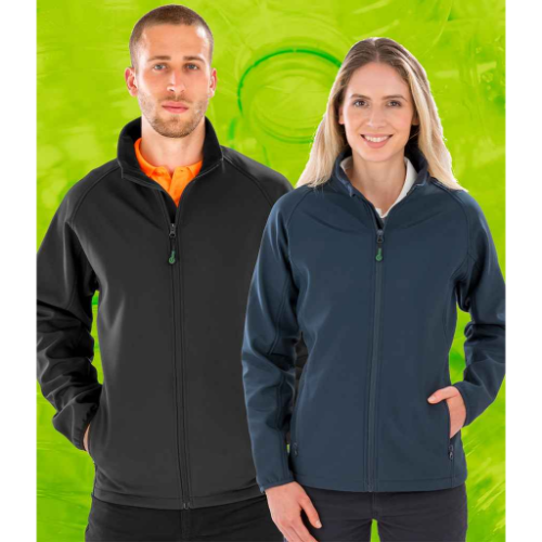 Result Genuine Recycled Ladies Printable Soft Shell Jacket