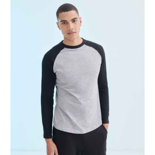 SF Men Long Sleeve Baseball T-Shirt