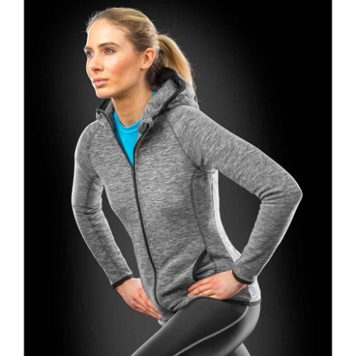 Spiro Ladies Micro Fleece Hoodie