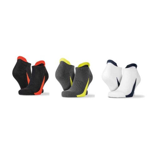 Spiro 3 Pack Sports Sneaker Socks