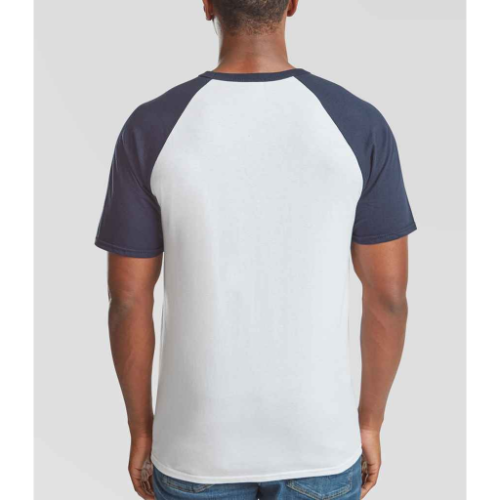 Fruit Of The Loom Contrast Baseball T-Shirt