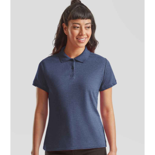 Fruit Of The Loom Lady Fit Piqué Polo Shirt