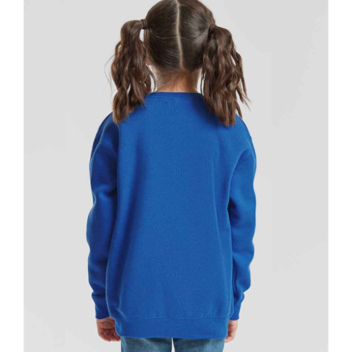 Fruit Of The Loom Kids Premium Drop Shoulder Sweatshirt