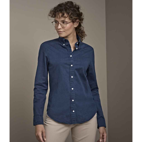 Tee Jays Ladies Long Sleeve Casual Twill Shirt