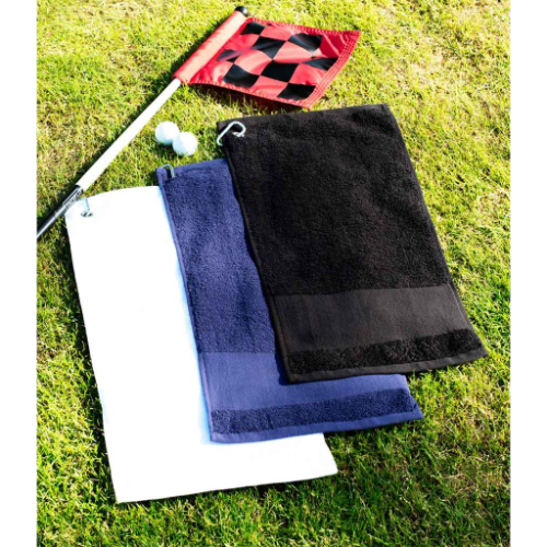 Towel City Printable Border Golf Towel