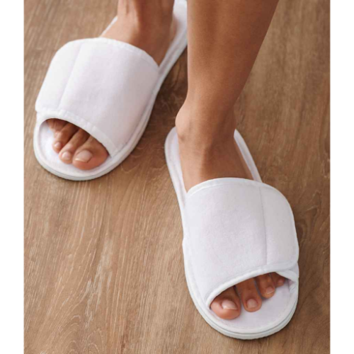 Towel City Open Toe Slippers