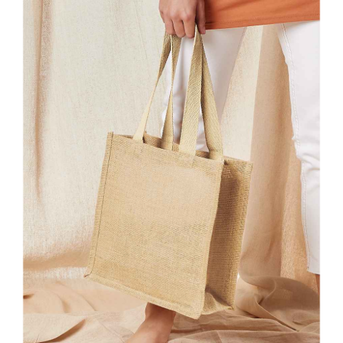 Westford Mill Jute Compact Tote Bag