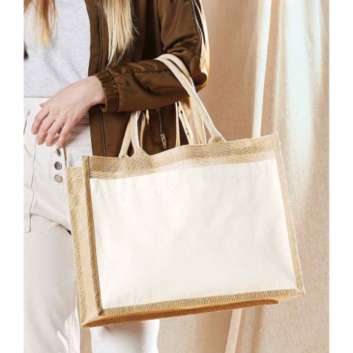 Westford Mill Pocket Jute Shopper