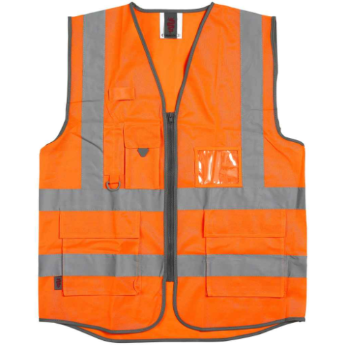 Warrior Hi-Vis Executive Waistcoat