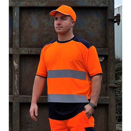 Yoko Hi-Vis Two Tone T-Shirt