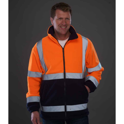 Yoko Hi-Vis Heavyweight Fleece Jacket