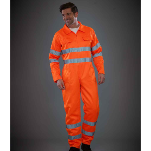 Yoko Hi-Vis Poly/Cotton Coverall