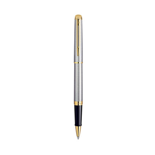 Waterman HÃ©misphÃ¨re Essential Ballpen Stainless Steel in stainless-steel-and-gold